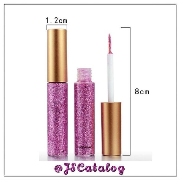Pink Glitter Liquid Eyeliner - 5ml - Picture 2 of 2